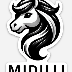 MIDILLI Sticker