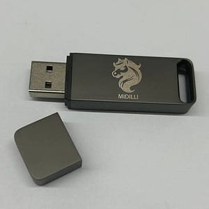 MIDILLI Flash Drive - Gun Metal